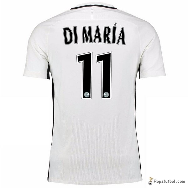 Camiseta Paris Saint Germain Replica Tercera Ropa Dimaria 2016/17 Blanco